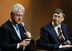 Clinton, Gates a Gere sa zasadzujú za boj proti AIDS